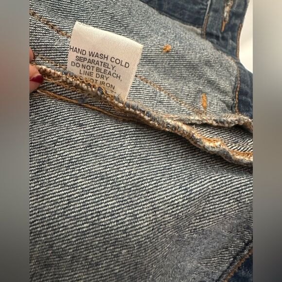 Sunset + Spring Patched Denim Jacket-Womens Size Small - Picture 8 of 13